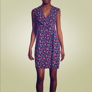NWT Anne Klein Floral Short Sleeve Dress